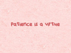 Patience-is-a-virtue