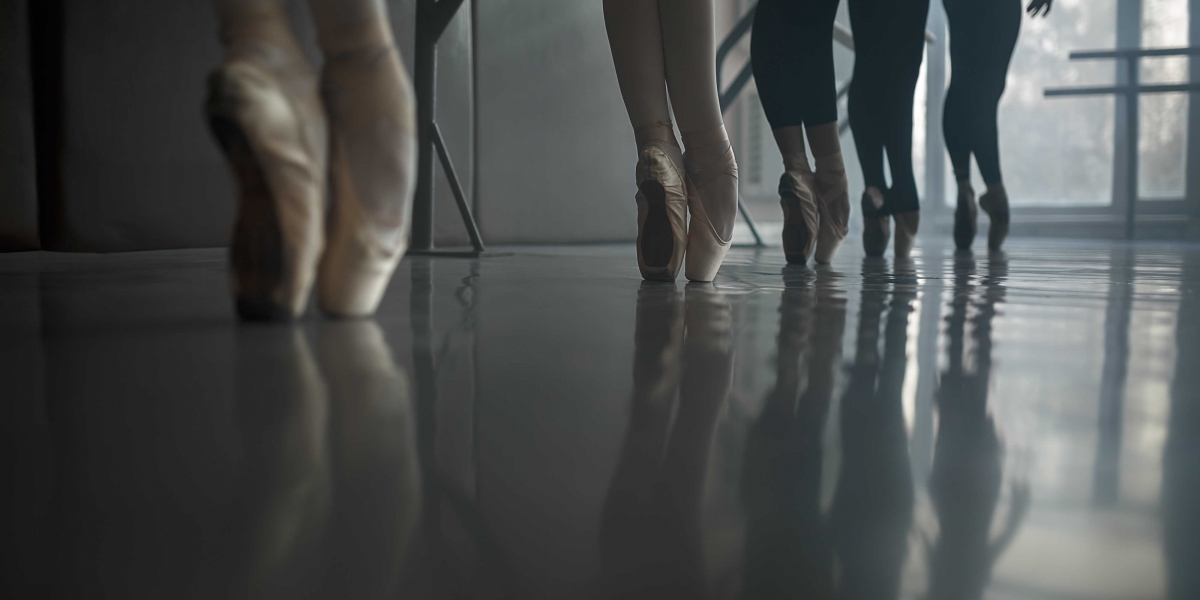 Ballet Dancers in training